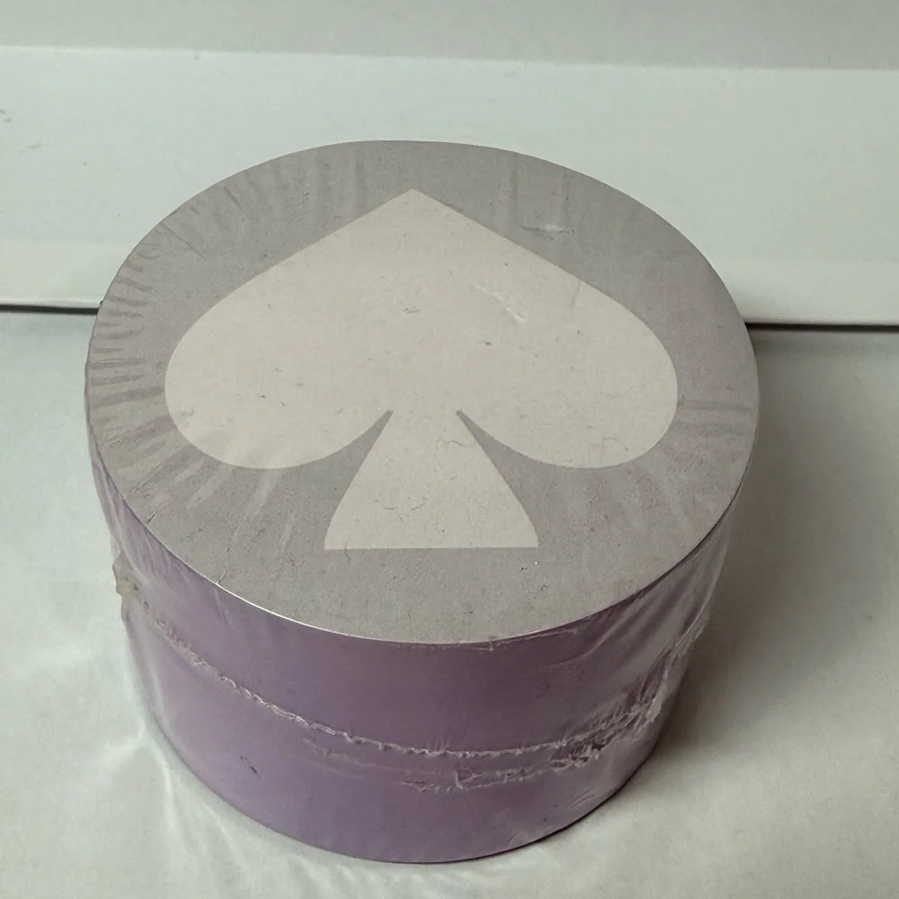 Kate Spade New York ROUND Purple Spade Sticky Notes 570 Sheets NWT